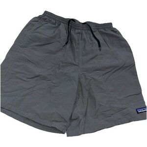 Patagonia Baggies Shorts Mens Small Gray Nylon Swim Surf Outdoor Pocket RN 51884